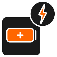 Power Mode Icon For Design Elements
