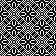 Abstract texture for fabric print, card, table cloth, furniture, banner, cover, invitation, decoration,weaving, plaid,wrapping,knitting. Repeating pattern.Black and white color.