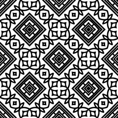 Abstract texture for fabric print, card, table cloth, furniture, banner, cover, invitation, decoration,weaving, plaid,wrapping,knitting. Repeating pattern.Black and white color.
