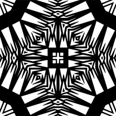 Abstract texture for fabric print, card, table cloth, furniture, banner, cover, invitation, decoration,weaving, plaid,wrapping,knitting. Repeating pattern.Black and white color.