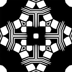 Abstract texture for fabric print, card, table cloth, furniture, banner, cover, invitation, decoration,weaving, plaid,wrapping,knitting. Repeating pattern.Black and white color.