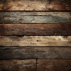 Naklejka premium Weathered Wooden Planks Background for Rustic Design Projects