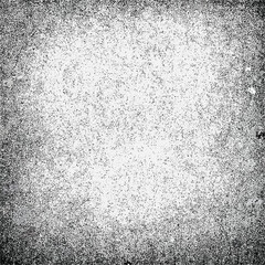 Vintage Grunge Texture with Heavy Black Border and Faded Center for Retro Background or T-Shirt Design