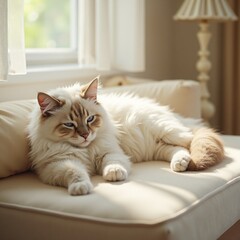 Naklejka premium Birman cat