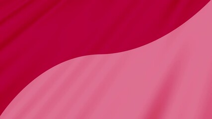 romantic Valentines love colour shades changing cycle background with wave transition every 4.5 second intervals with a soft silky floating fabric texture 4K