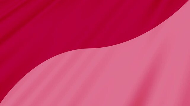 romantic Valentines love colour shades changing cycle background with wave transition every 4.5 second intervals with a soft silky floating fabric texture 4K