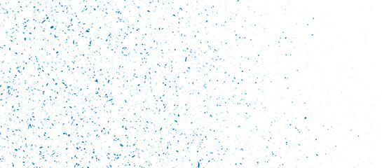 Vector abstract blue background frame of geometric shapes. Circular ornament. Pattern of dots, particles, molecules, fragments. Poster for technology, medicine, presentations