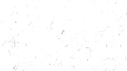 Black grainy texture isolated on white. Vector illustration