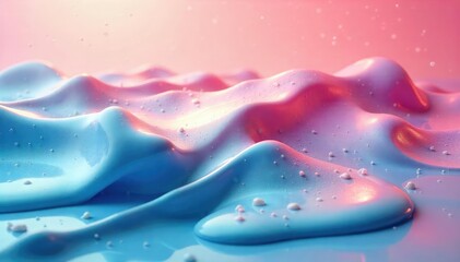 Luscious, creamy liquid cascading down a smooth surface, creating mesmerizing textures and patterns Perfect for food, beauty, or abstract concepts Rich, decadent, flowing, elegant , pouring, texture