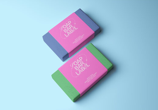 Soap Bar Label Mockup