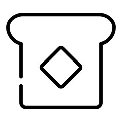Breakfast Dining Morning Meal Line Icon