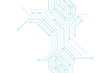 Abstract Circuit Board Technology Background High-Resolution Image for Design Projects