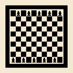 Game board grid pattern