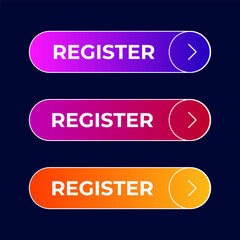 button Register gradient set vector
Vector set gradient button