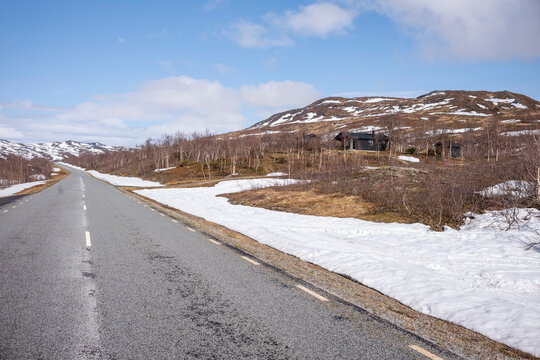 Sweden Wildnerss Road Ice Summer 2025