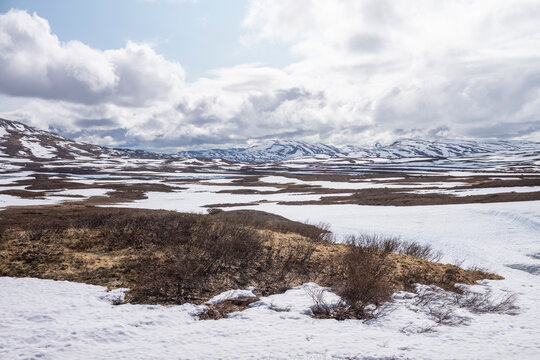 Sweden Wildnerss Road Ice Summer 2025