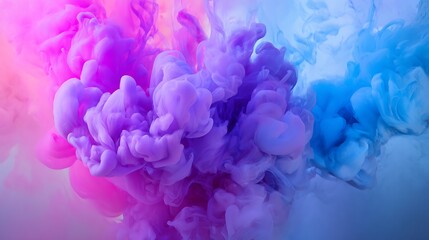 Obraz premium Abstract ink swirling (2)