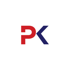 Logo PK Simple Modern Minimalist