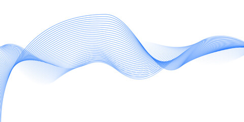 Smooth Blue Flow Wave – Minimal Abstract Line Background with Soft Curve Effect.