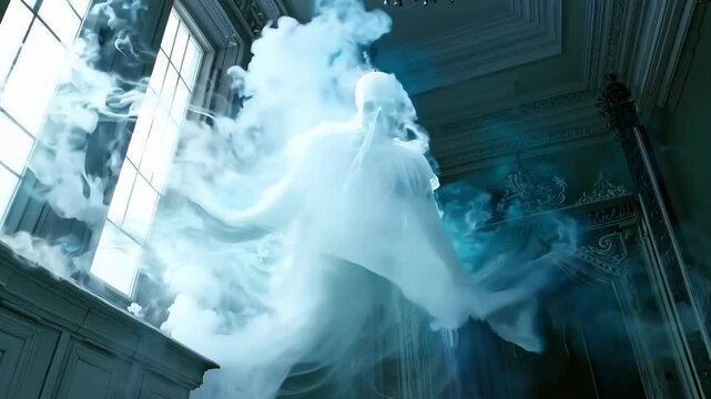 Ghost ghost in the fog