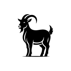 goat silhouette vector