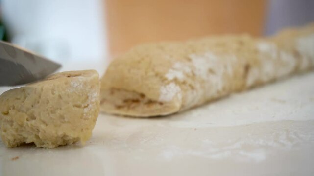 Zimtschnecken formen
