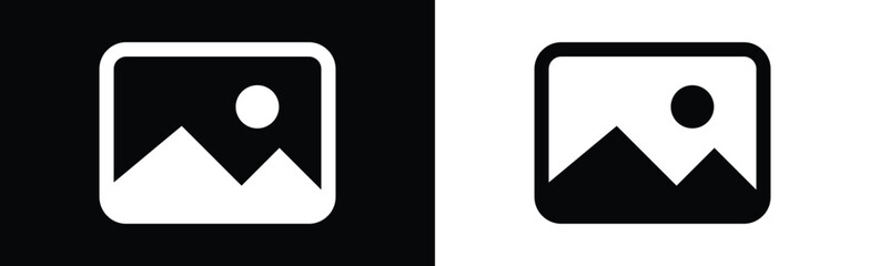 Premium picture icon or logo in line style. High quality sign and symbol on a white background. Vector outline pictogram for infographic, web design and app development.