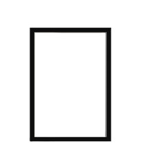 Blank picture frame for photographs. Vector illustration