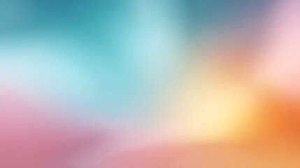 Minimalist pastel gradient background with soft warm hues of pink, orange, and blue, ideal for web design or branding