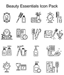 Beauty Essentials Icon Pack