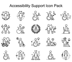 Accessibility Support Icon Pack