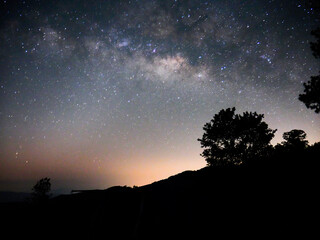starry night sky