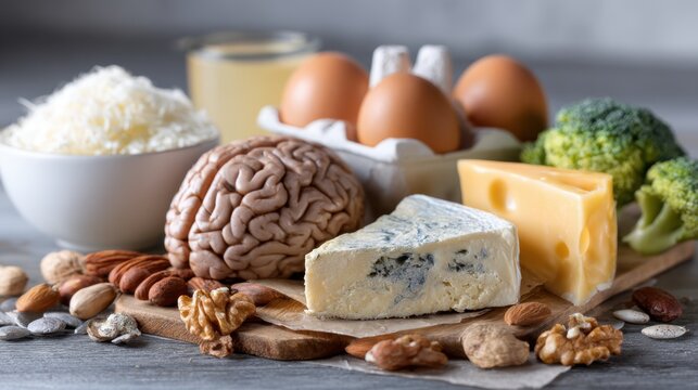 Brain-healthy foods improve concentration, linking diet directly to the ability to sustain mental effort and focus.
