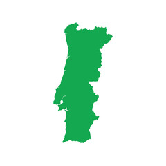 Portugal Map Boundary
