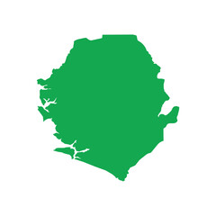 Sierra Leone Map Boundary
