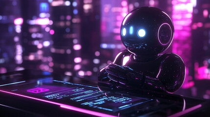 dj mixer on the stage
