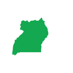 Uganda Map Boundary