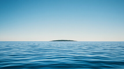 blue sea and sky