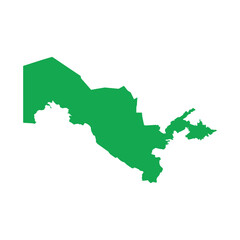 Uzbekistan Map Boundary