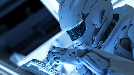 close up of a computer