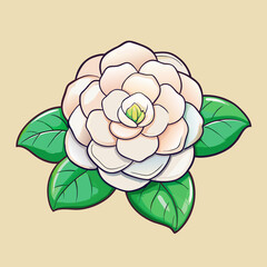 vector rose flower