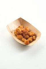 Fast food fried chicken popcorn