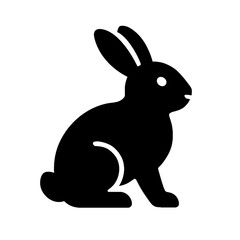 Obraz premium vector illustration of a rabbit