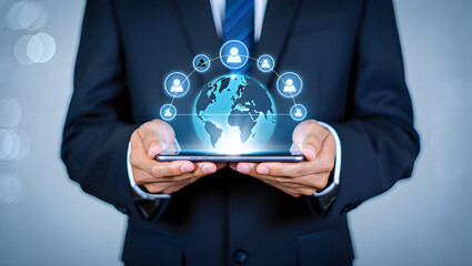 Global Network, Connections, and Business Growth  A Mobile Approach to Worldwide Collaboration