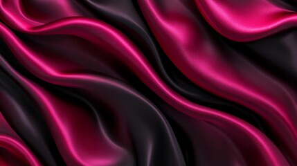 Obraz premium Deep Color Palette Beauty, Backdrop Dark Burgundies Woven Textiles Sophisticated, Deep Aesthetic.