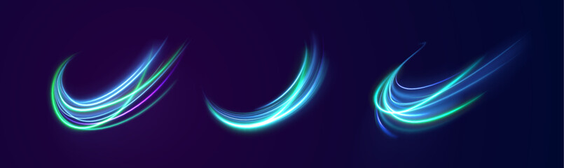 png spiral background vortex neon sparkle dynamic energy bright trace ellipse magic green light curve power line transparent swirl flash glow circle design movement

