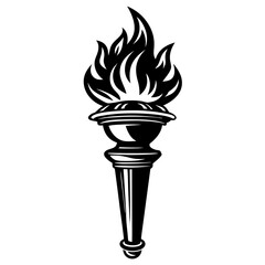 decorative vase isolated on white background