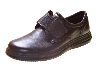 men's shoes isolated on white background