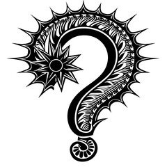 vector illustration of a tattoo