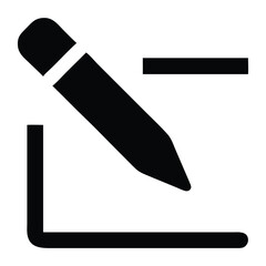 Black pencil writing on white paper vector